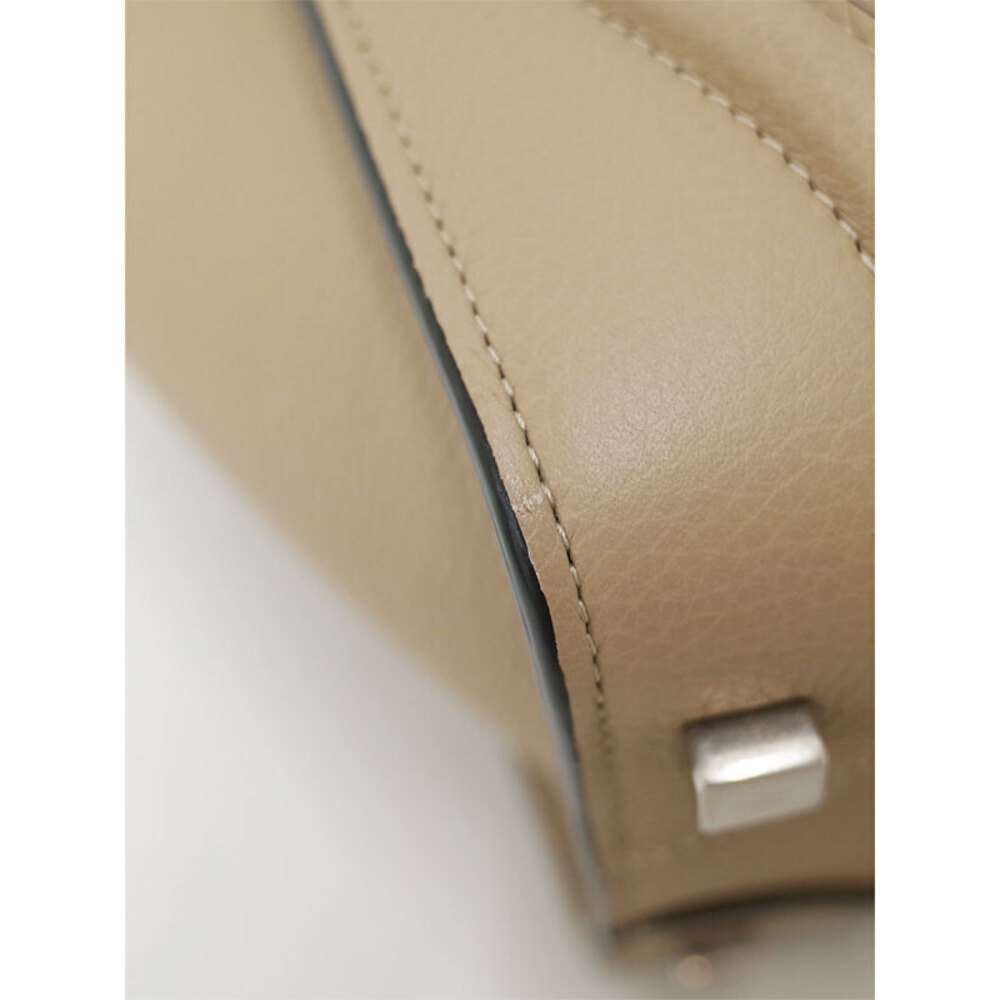 Celine Handbag Shopper Shoulder Calfskin Tote Leather - Picture 4 of 5